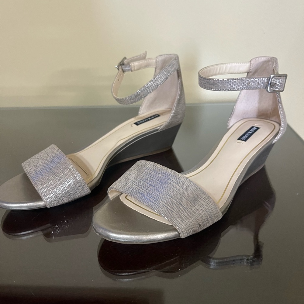 Alex Marie silver shoes